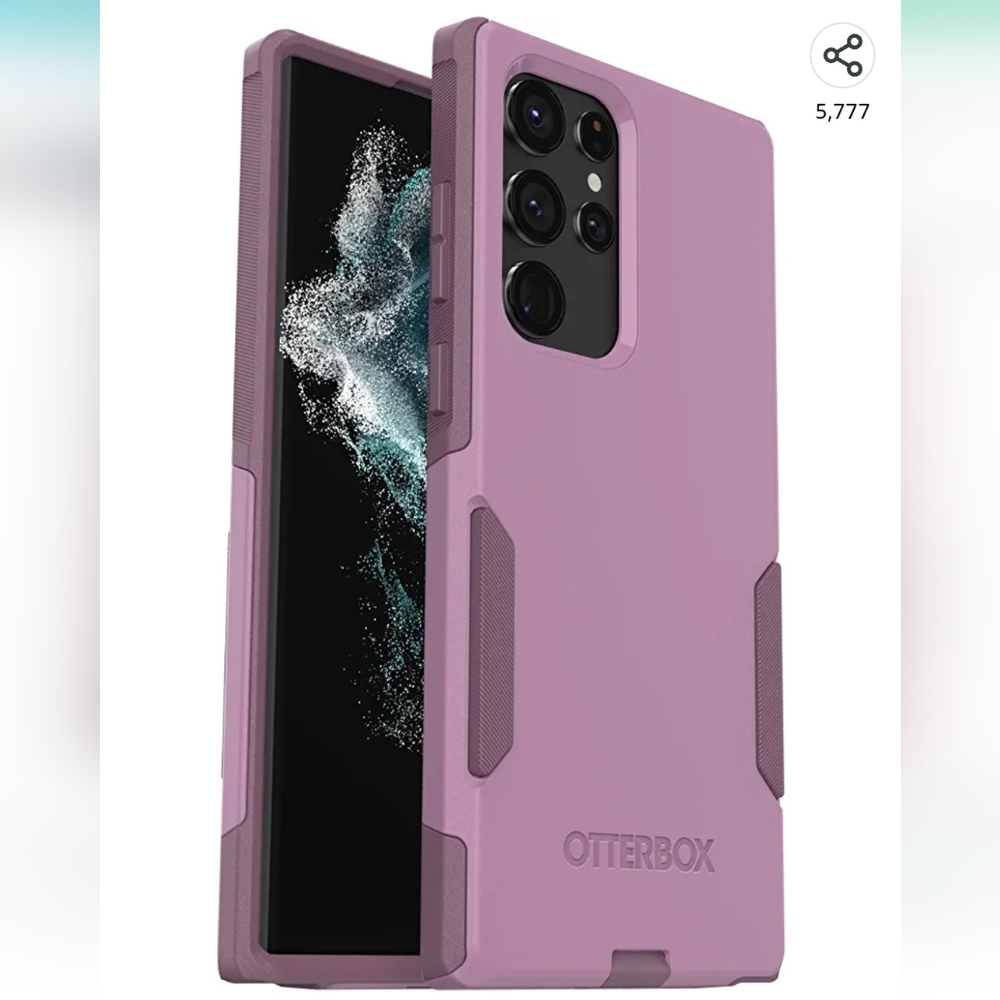 OtterBox Pink COMMUTER SERIES Slim Case for Galaxy S22 Ultra NWOT